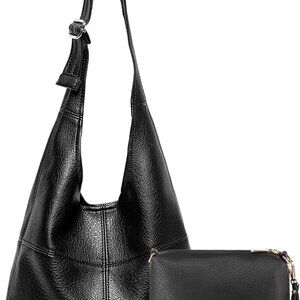 Hobo Bags Purse for Women Ultra Soft Foldable Shoulder Slouchy Handbags with Cos